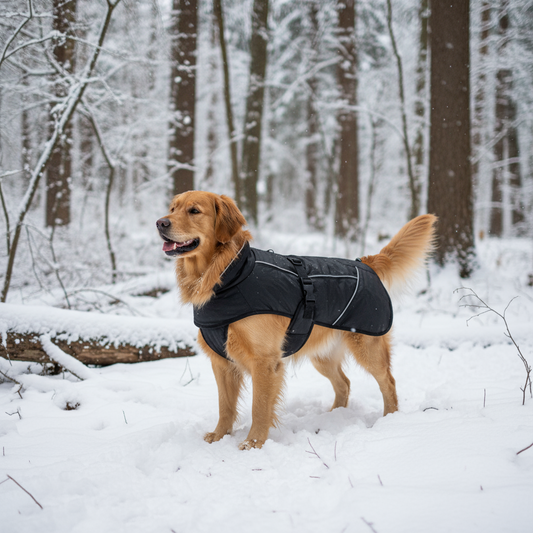 Trixie Hondenjas Winter Brizon Zwart