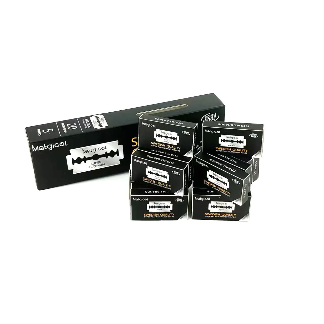 50/100 stuks super platina scheermesjes.