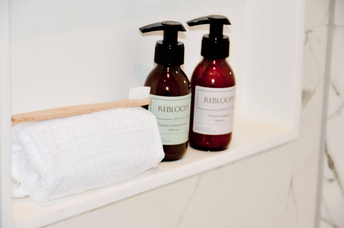 Familie pakket premium tandpasta - pepermunt & milde munt