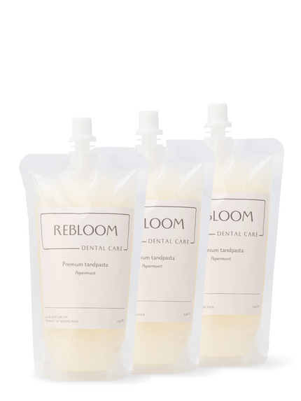 XL pakket - navullingen premium tandpasta pepermunt