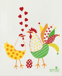 Kleurrijke Haan & Hen