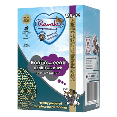 Renske Vers Bereide Maaltijd Eend En Konijn Graanvrij