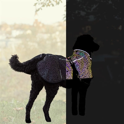 Trixie Hondenjas Limoux Reflect Zwart / Grijs