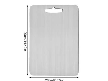 Titanium snijplanken dubbelzijdig 304 RVS staal