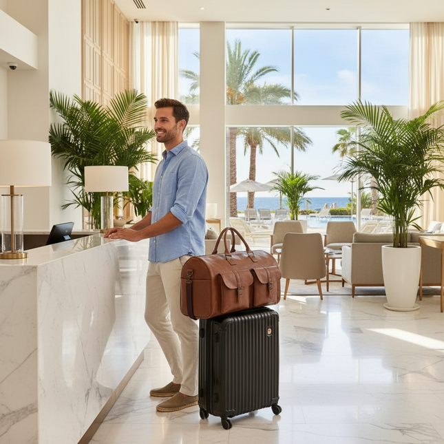 Rio - PU Lederen/Canvas Reistas | Richard's Specials