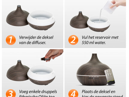 Essential Pro - Dark Wood - Aroma Diffuser