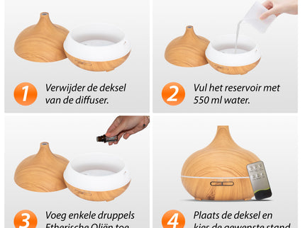 Essential Pro - Light Wood - Aroma Diffuser