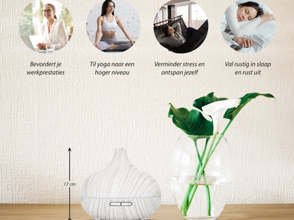 Essential Pro - White Wood - Aroma Diffuser