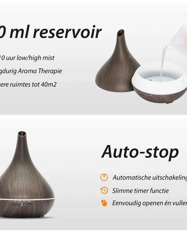 Lotus Pro - Dark Wood - Aroma Diffuser - Richards-Specials-Store.com