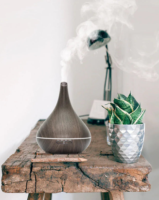 Lotus Pro - Dark Wood - Aroma Diffuser - Richards-Specials-Store.com