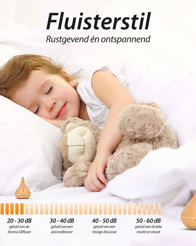 Lotus Pro - Light Wood - Aroma Diffuser - Richards-Specials-Store.com