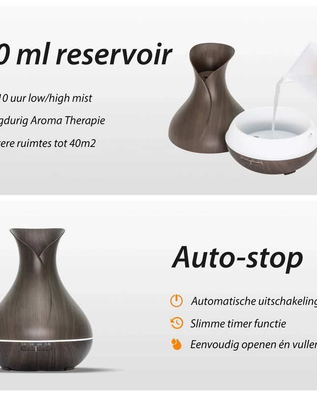 Vitality Pro - Dark Wood - Aroma Diffuser - by Richard's Specials - Richards-Specials-Store.com