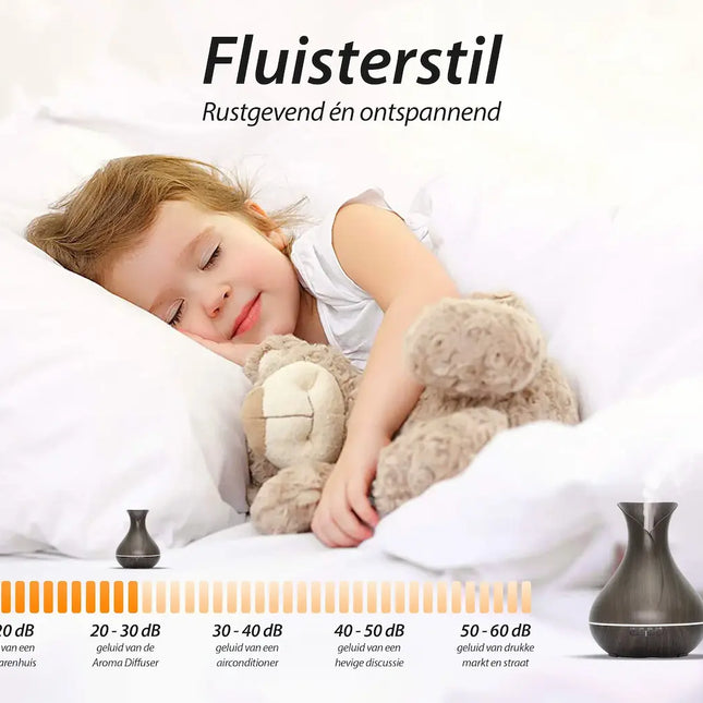 Purelo | Aroma Diffuser | Vitality Pro - Dark Wood