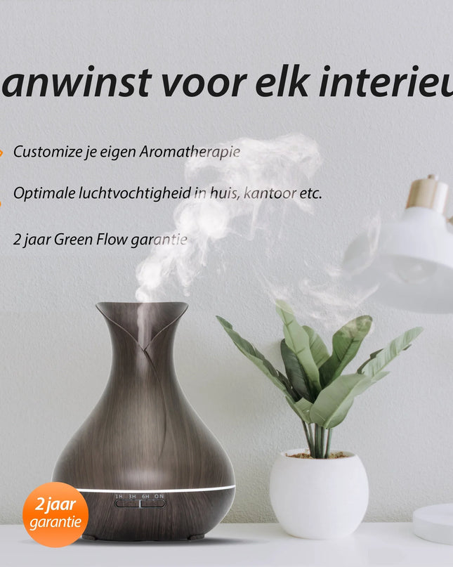 Vitality Pro - Dark Wood - Aroma Diffuser - by Richard's Specials - Richards-Specials-Store.com