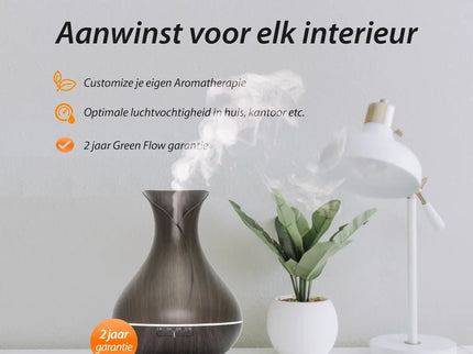 Purelo | Aroma Diffuser | Vitality Pro - Dark Wood