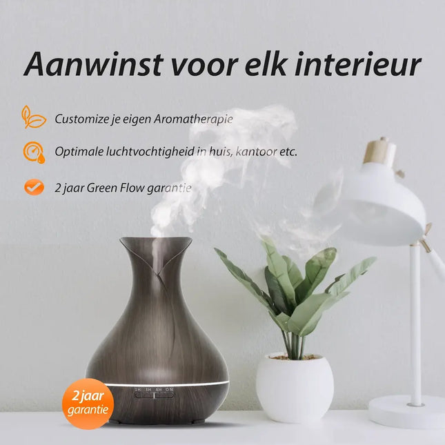 Purelo | Aroma Diffuser | Vitality Pro - Dark Wood