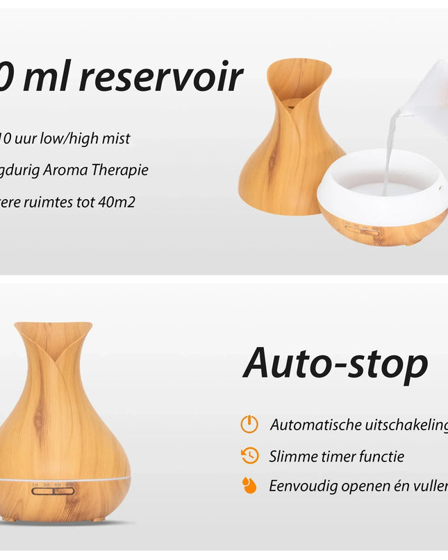 Vitality Pro - Light Wood - Aroma Diffuser - by Richard's Specials - Richards-Specials-Store.com