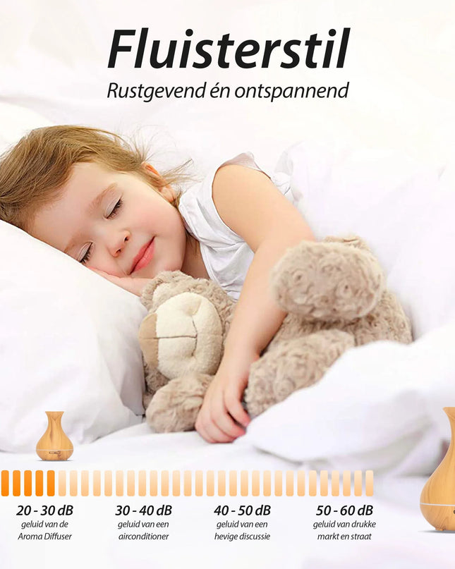 Vitality Pro - Light Wood - Aroma Diffuser - by Richard's Specials - Richards-Specials-Store.com