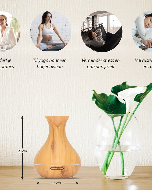 Vitality Pro - Light Wood - Aroma Diffuser - by Richard's Specials - Richards-Specials-Store.com