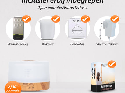 Happiness Pro - Light Wood - Aroma Diffuser