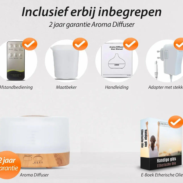 Purelo | Aroma Diffuser | Happiness Pro - Light Wood