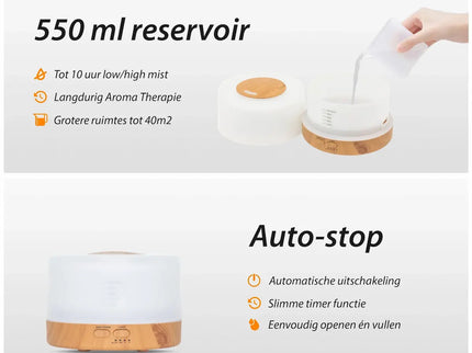 Purelo | Aroma Diffuser | Happiness Pro - Light Wood