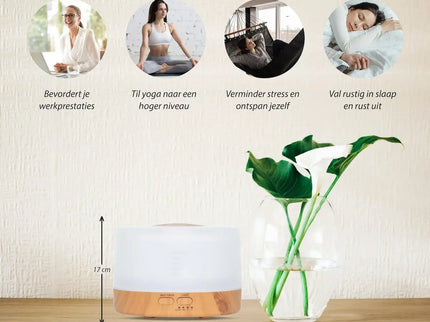 Purelo | Aroma Diffuser | Happiness Pro - Light Wood
