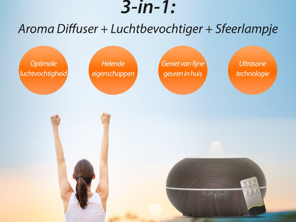 Sun Shine Pro - Dark Wood - Aroma Diffuser