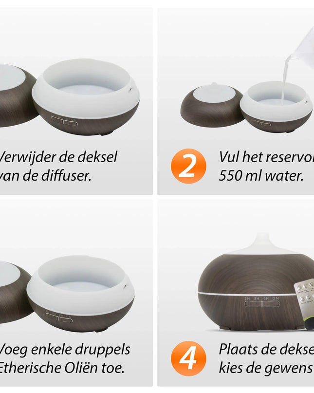 Sun Shine Pro - Dark Wood - Aroma Diffuser - Richards-Specials-Store.com