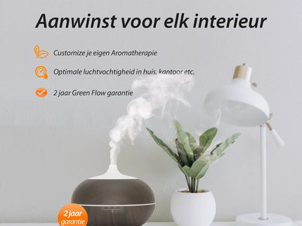Purelo | Aroma Diffuser | Sun Shine Pro - Dark Wood
