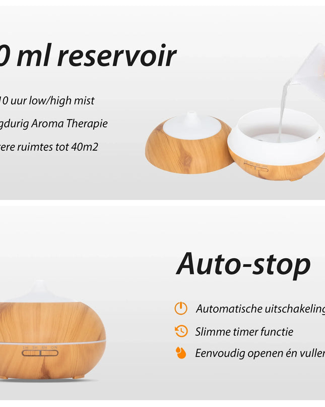 Sun Shine Pro - Light Wood - Aroma Diffuser - Richards-Specials-Store.com