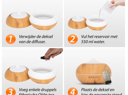 Sun Shine Pro - Light Wood - Aroma Diffuser