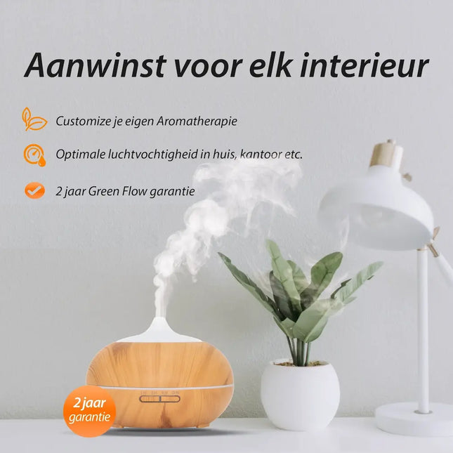 Purelo | Aroma Diffuser | Sun Shine Pro - Light Wood