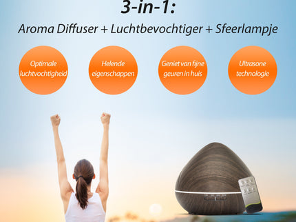 Zen Pro - Dark Wood - Aroma Diffuser