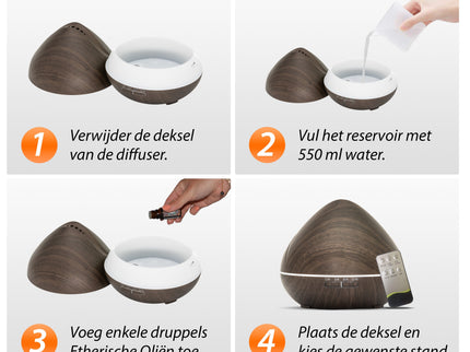 Zen Pro - Dark Wood - Aroma Diffuser