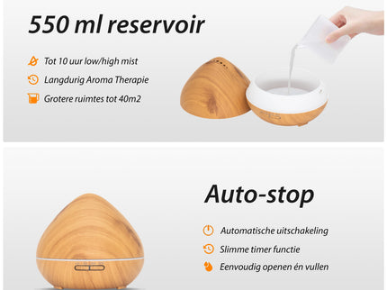 Zen Pro - Light Wood - Aroma Diffuser