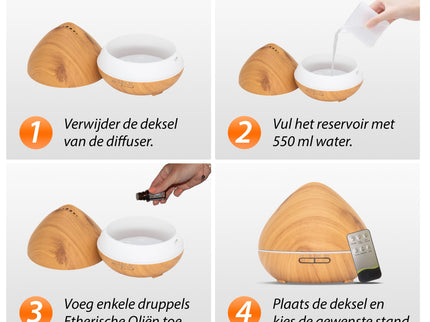 Zen Pro - Light Wood - Aroma Diffuser