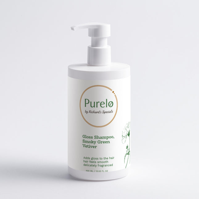 Purelo - Gloss Shampoo, Smoky Green Vetiver | Richard's Specials