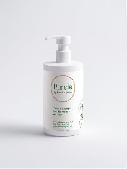 Purelo - Gloss Shampoo, Smoky Green Vetiver | Richard's Specials