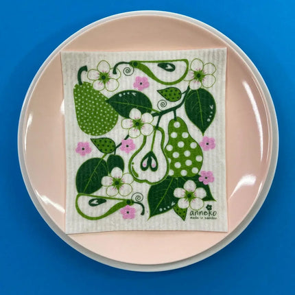 Zweedse Dishcloth – Bloemen & Fruit (TekoTryck) - Richards-Specials-Store.com