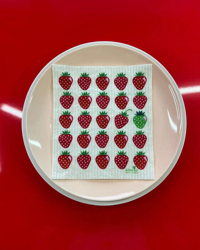 Zweedse Dishcloth – Bloemen & Fruit (TekoTryck) - Richards-Specials-Store.com