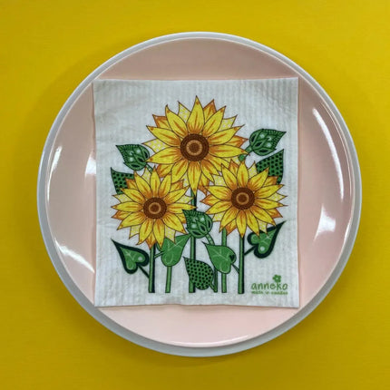 Zweedse Dishcloth – Bloemen & Fruit (TekoTryck) - Richards-Specials-Store.com