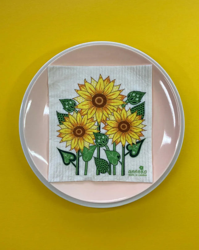 Zweedse Dishcloth – Bloemen & Fruit (TekoTryck) - Richards-Specials-Store.com