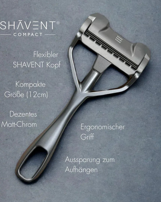 Nieuw: SHAVENT Compact 2.0 – magnetische kracht – compacte natte scheerapparaat voor reizen en douche - Richards-Specials-Store.com