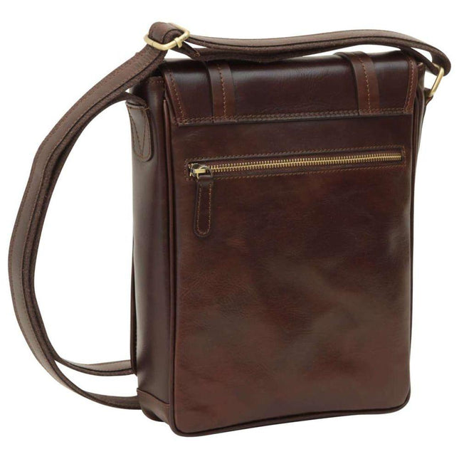 Bernardomediumlerenipadtasmetmagneetsluitingdonkerbruinachterkant - Richards-Specials-Store.com