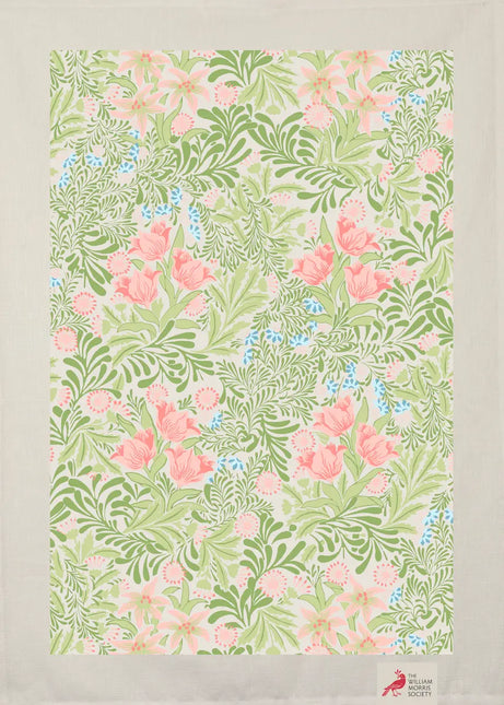 Kadoset William Morris Bower | Vaatdoek + Halflinnen Theedoek