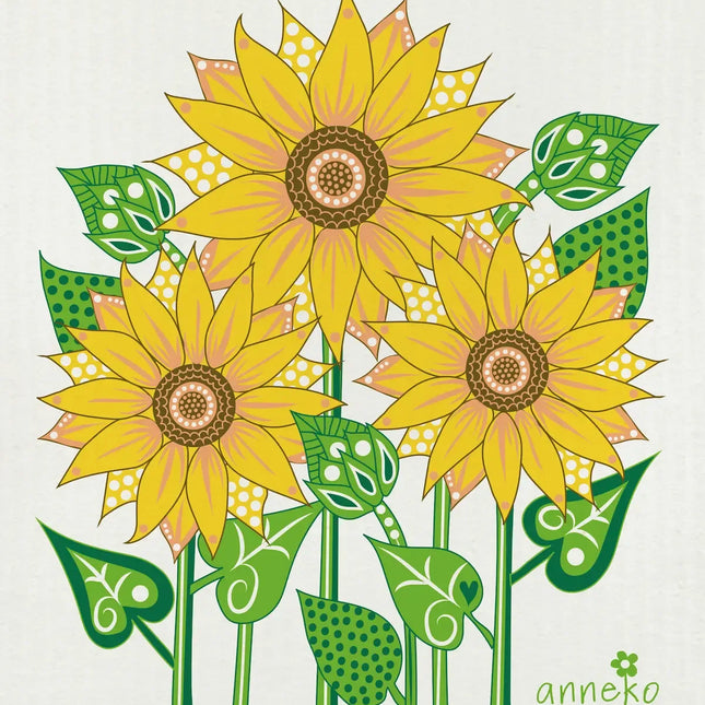 Zweedse Dishcloth – Bloemen & Fruit (TekoTryck) - Richards-Specials-Store.com