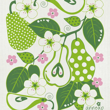 Zweedse Dishcloth – Bloemen & Fruit (TekoTryck) - Richards-Specials-Store.com