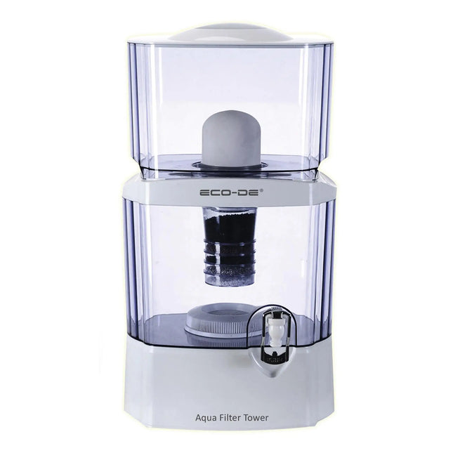 Eco-De Toren waterzuiveraar, 8 filtratiesystemen.