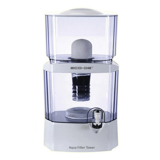 Eco-De Toren waterzuiveraar, 8 filtratiesystemen.